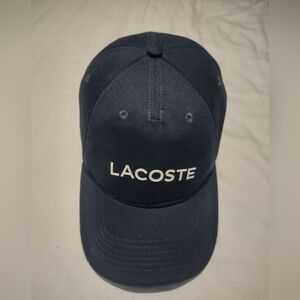 Lacoste sport cap, size L, blue.